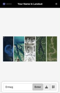 NASA – Your name in Landsat. Βρες σε ποια τοπία αντιστοιχεί το όνομά σου