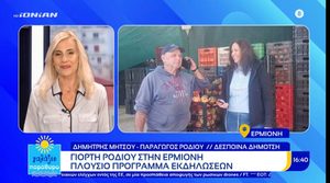 Γαλάζιο Παράθυρο: Γιορτή Ροδιού Ερμιόνης 2026